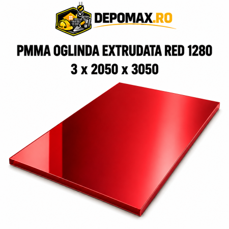 Oglinda acrilica PMMA Red 1280 3 x 2050 x 3050 mm